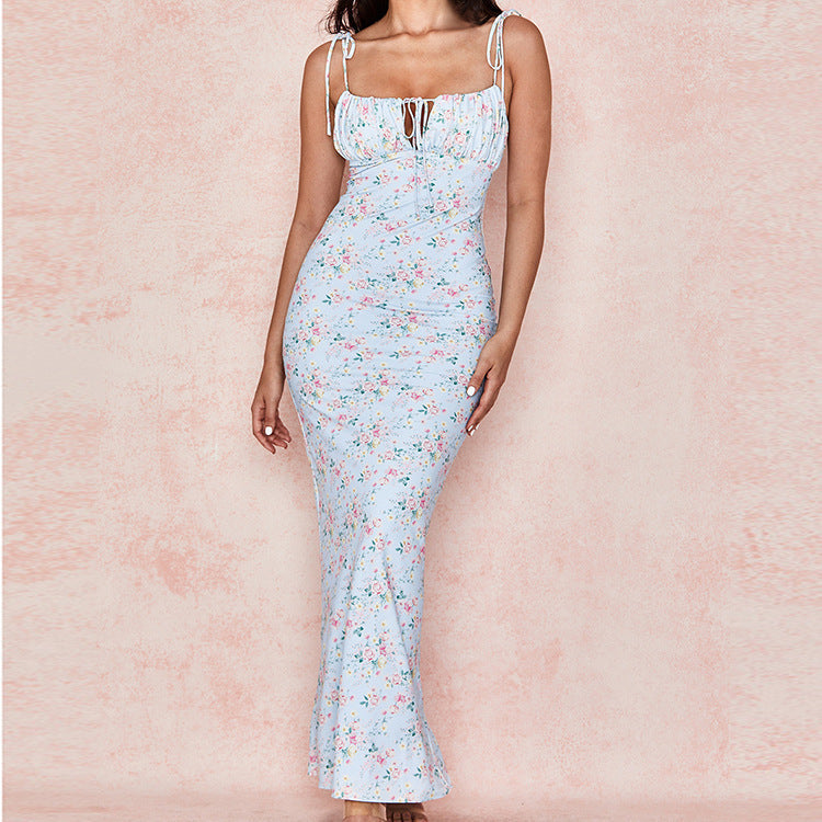 Alba | Robe longue d'été à imprimé floral