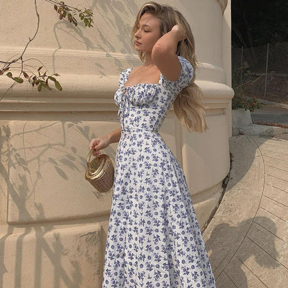 Alba | Robe longue d'été à imprimé floral