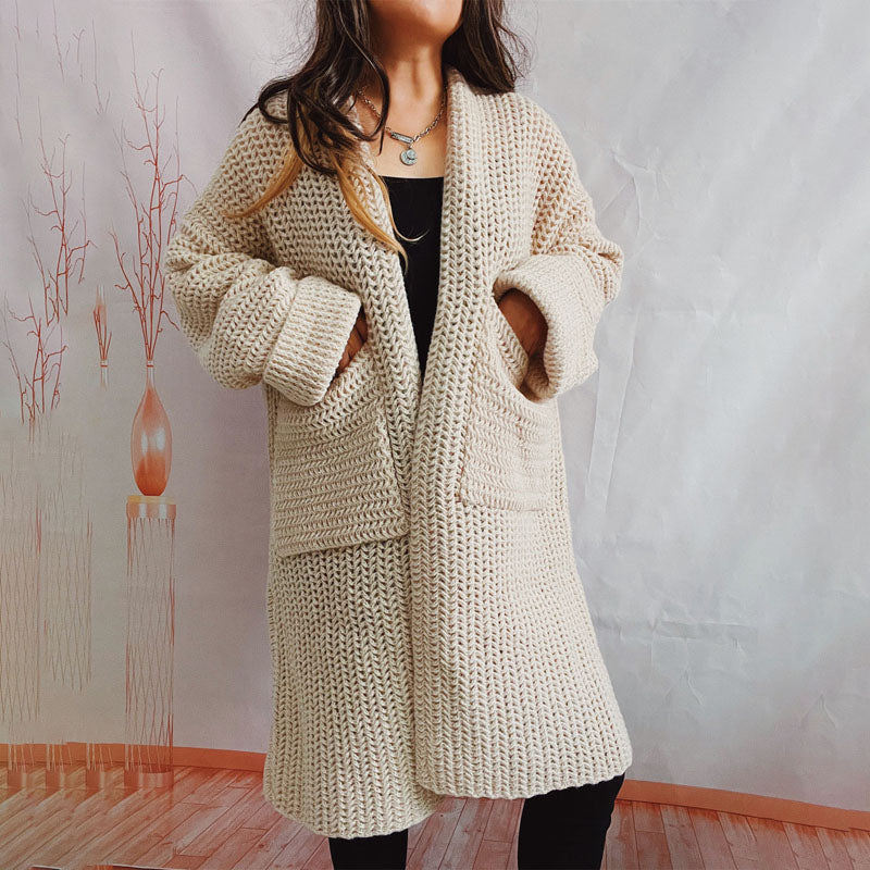 Amandine | Cardigan tricoté chic et confortable